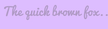 Image with Font Color AF9BC4 and Background Color DDBCFF